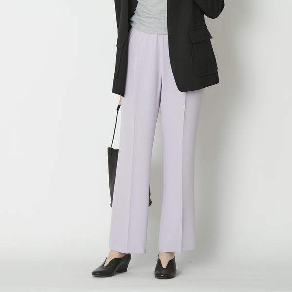 FANTASTICDAYS/バックサテンジョーゼットセンタープレスパンツ